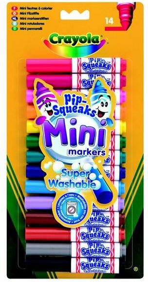 Crayola CRAYOLA Zest. mini markerów 14 kol - 8343