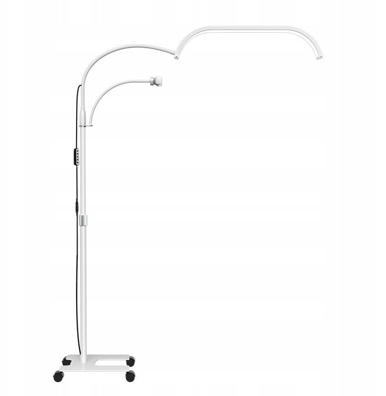 Michael Marinelli Lampa Led Kosmetyczna Bezcieniowa Moon Stojąca + Kółka 45w Marinelli Gx520r / Biał...