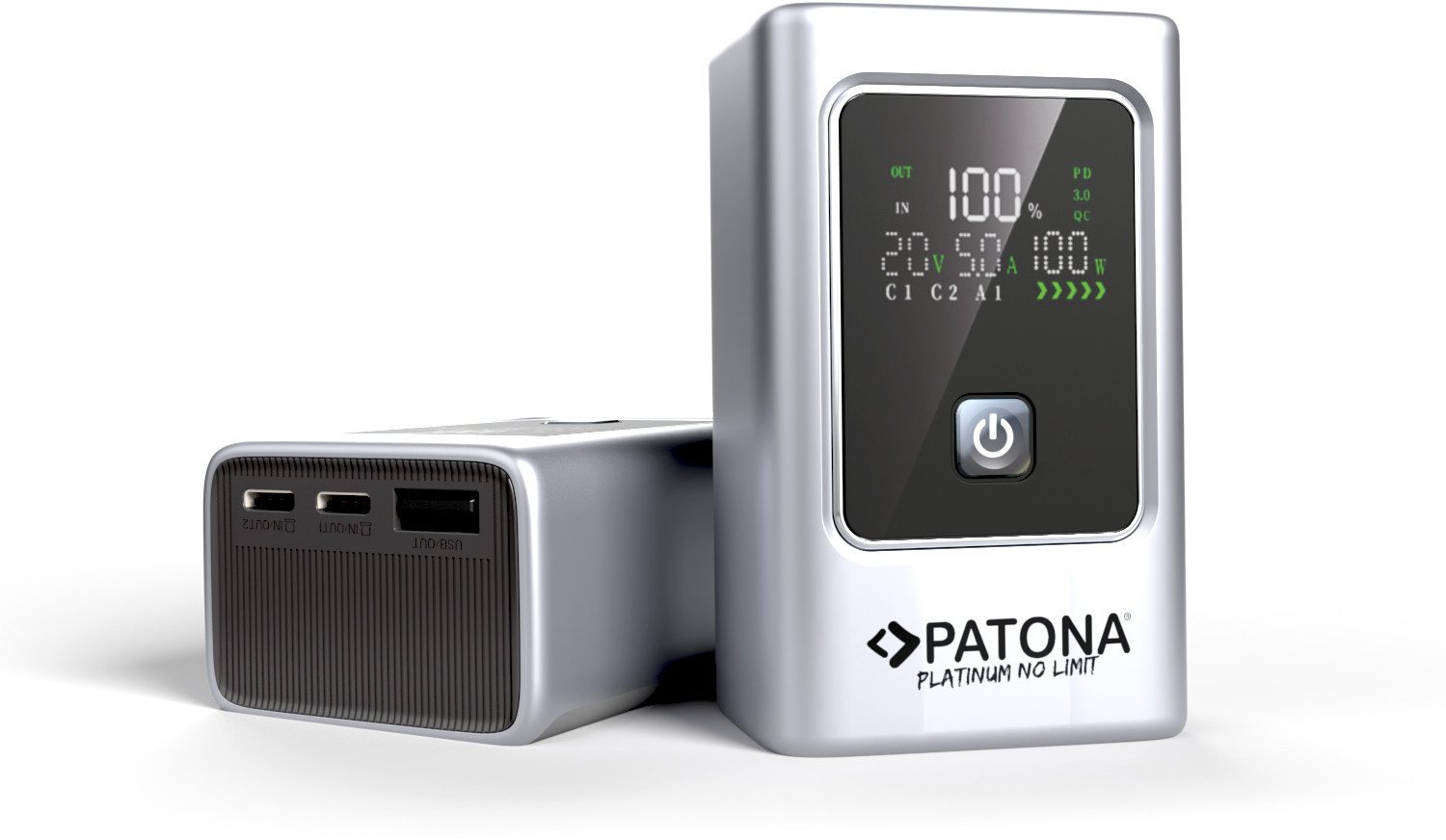 PATONA Platinum Powerbank Luxury One PD35 | 10000mAh | PD 35W | USB-C + USB-A