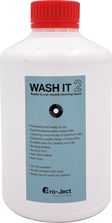 Pro-Ject Audio Systems Pro-Ject Wash it 2 - Płyn do czyszczenia płyt winylowych, 1000 ml