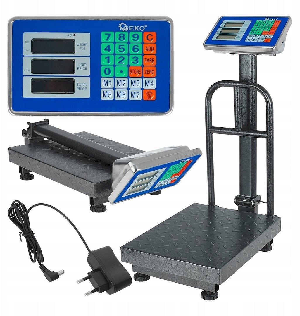 TOGO GEKO WAGA PLATFORMOWA 150kg LCD
