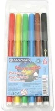 Centropen Flamaster 6szt. Colour World (7550/06/TP-6)