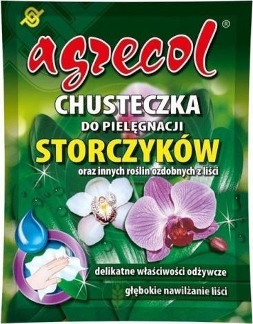 Agrecol Chusteczka do pielęgnacji storczyków roślin liści