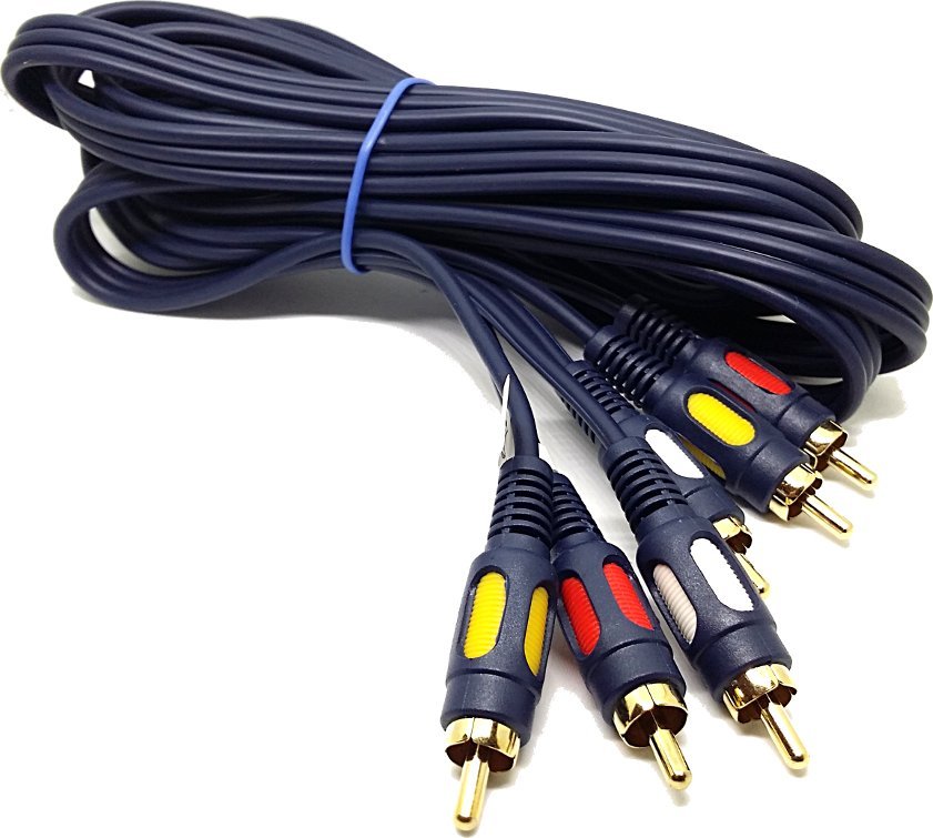 Kabel Vitalco PRZEWÓD 3XRCA ŁEZKA 12M RK32 3 RCA