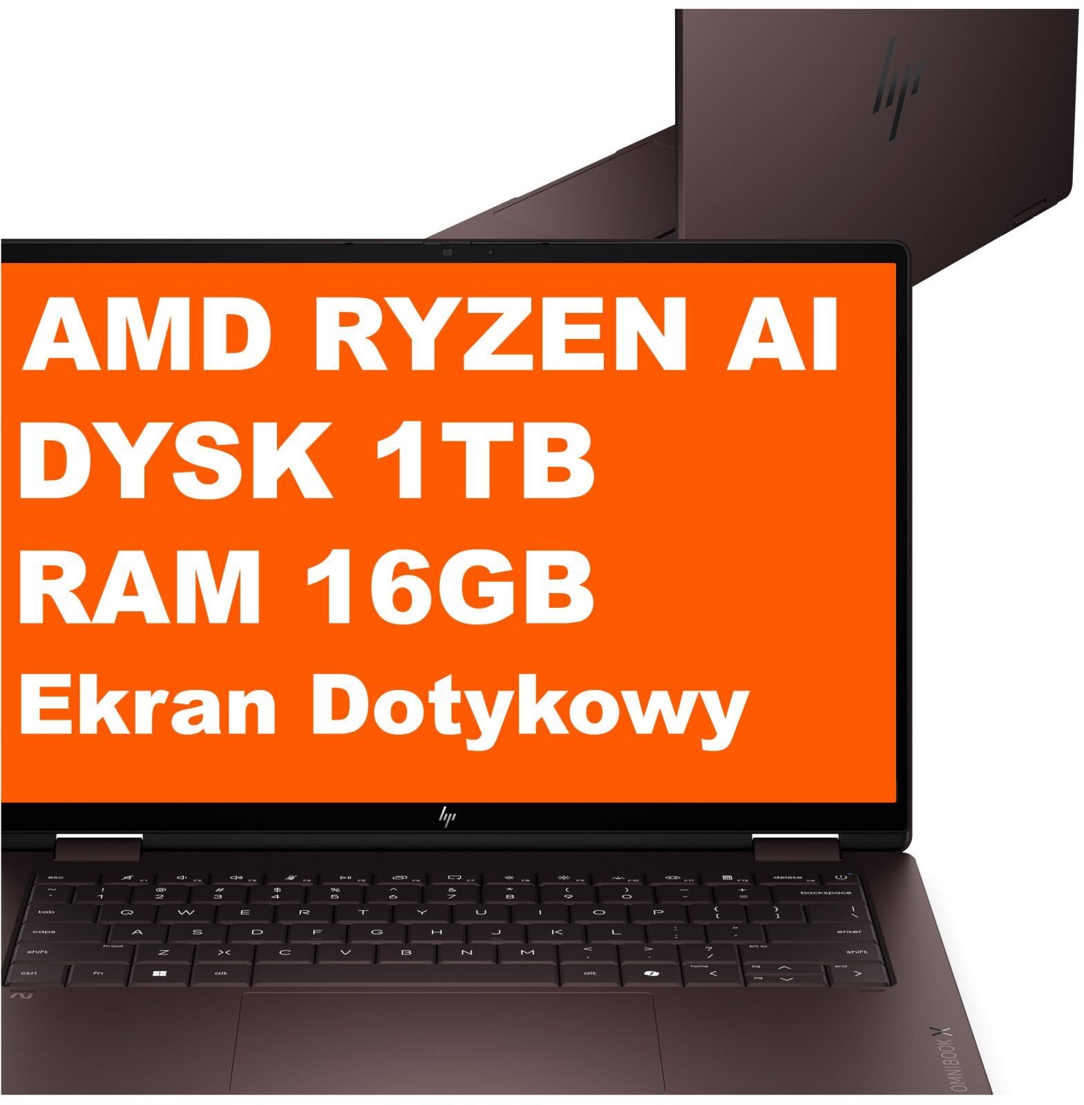 HP OmniBook X Flip 14-kc0013dx Ryzen AI 5 430 / 16 GB / 1 TB / W11 (D31MHUA)