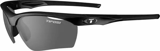 Фото - Сонцезахисні окуляри TIFOSI Okulary TIFOSI VERO gloss black (3 szkła 15,4 Smoke, 41,4 AC Red, 9