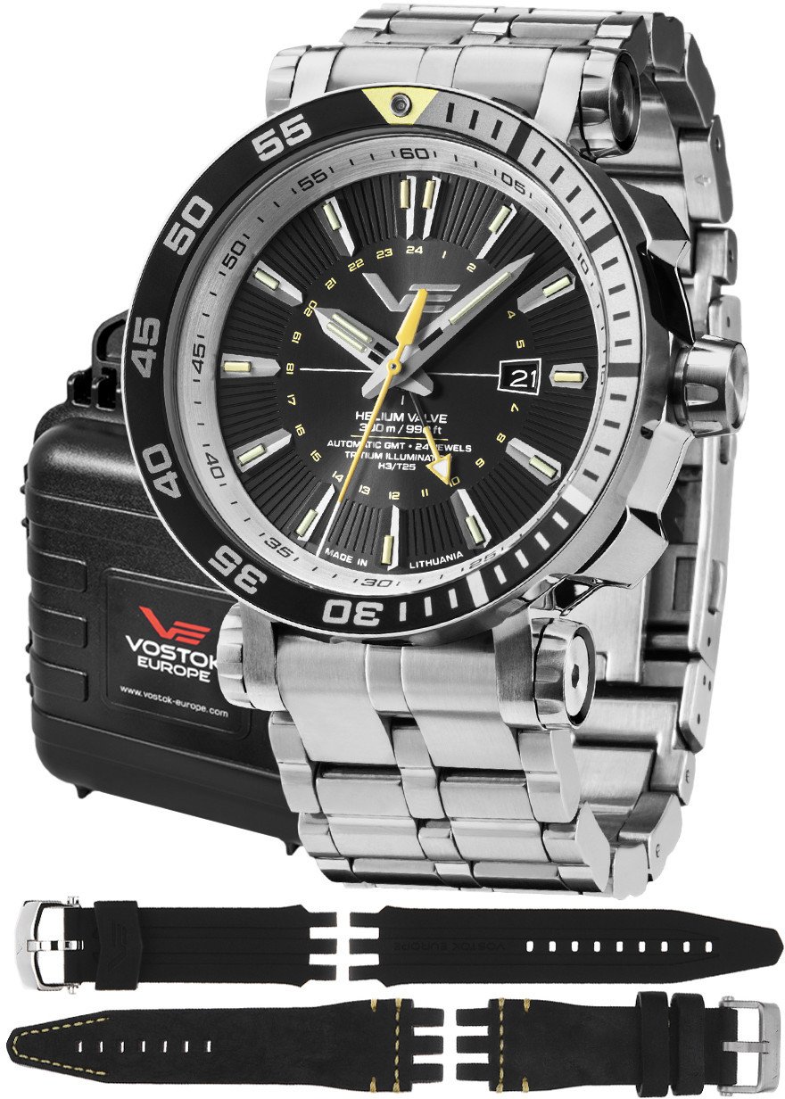 Zegarek Vostok Europe Zegarek męski Vostok Europe NH34-575A718B srebrny