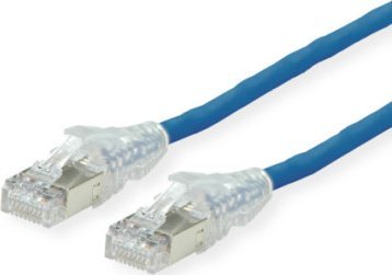 DTWYLER Kabel połączeniowy Kat.6A (Class EA) S/FTP, CU 7702 flex LSOH, AMP v2 niebieski 5 m