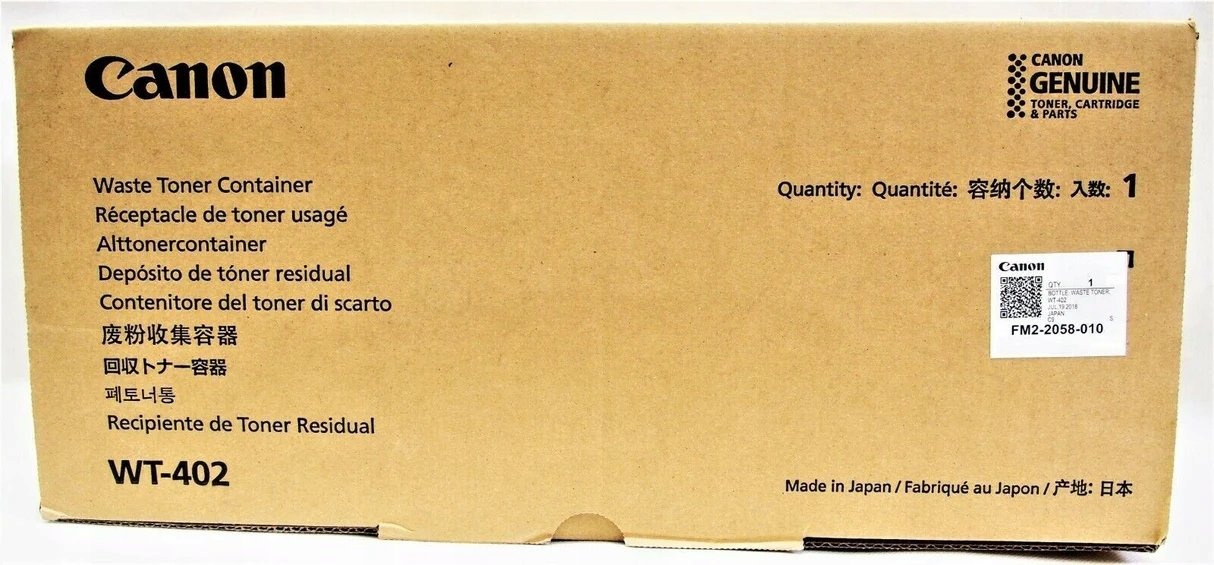 Waste Toner (Perf.) Equal to WT-402 FM2-2058