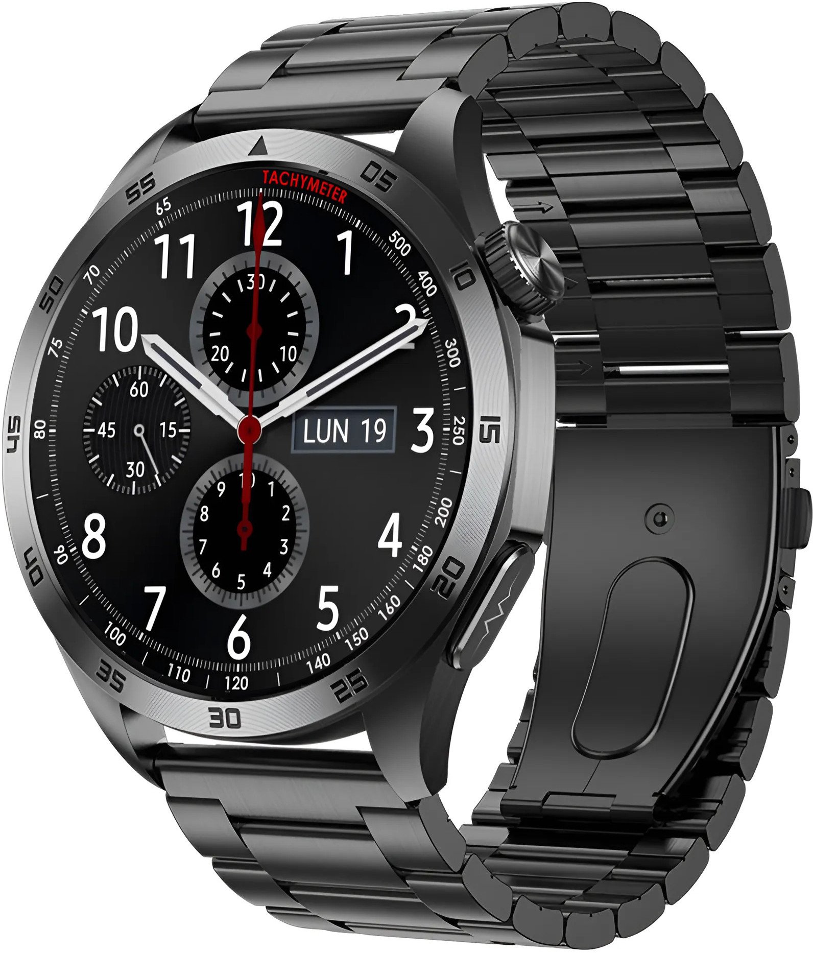 ZEGAREK MĘSKI SMARTWATCH AMOLED 440 EKG POMIAR CUKRU CIŚNIENIE TEMPERATURA