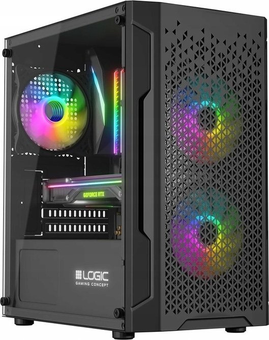 Komputer Netcom KOMPUTER DO GIER DOMU PRACY RYZEN 7 5700G RADEON VEGA 8 32GB SSD 1TB WiFi W11 3xRGB