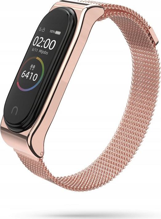 Tech-Protect TECH-PROTECT MILANESEBAND XIAOMI MI BAND 3/4 ROSE GOLD