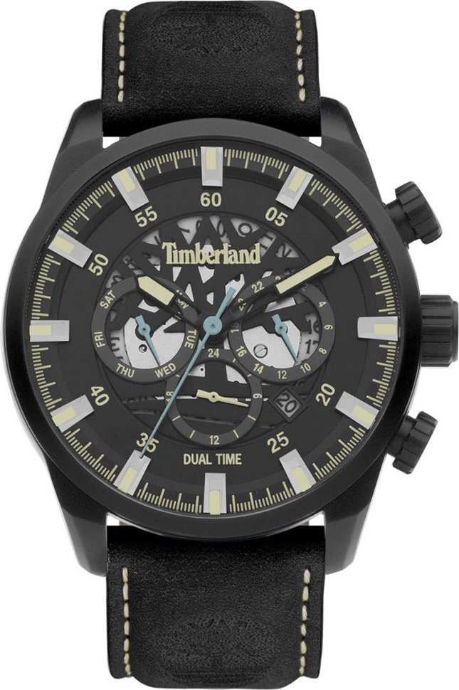 Zegarek Timberland Zegarek męski Timberland TBL.TDWGF2100601 czarny