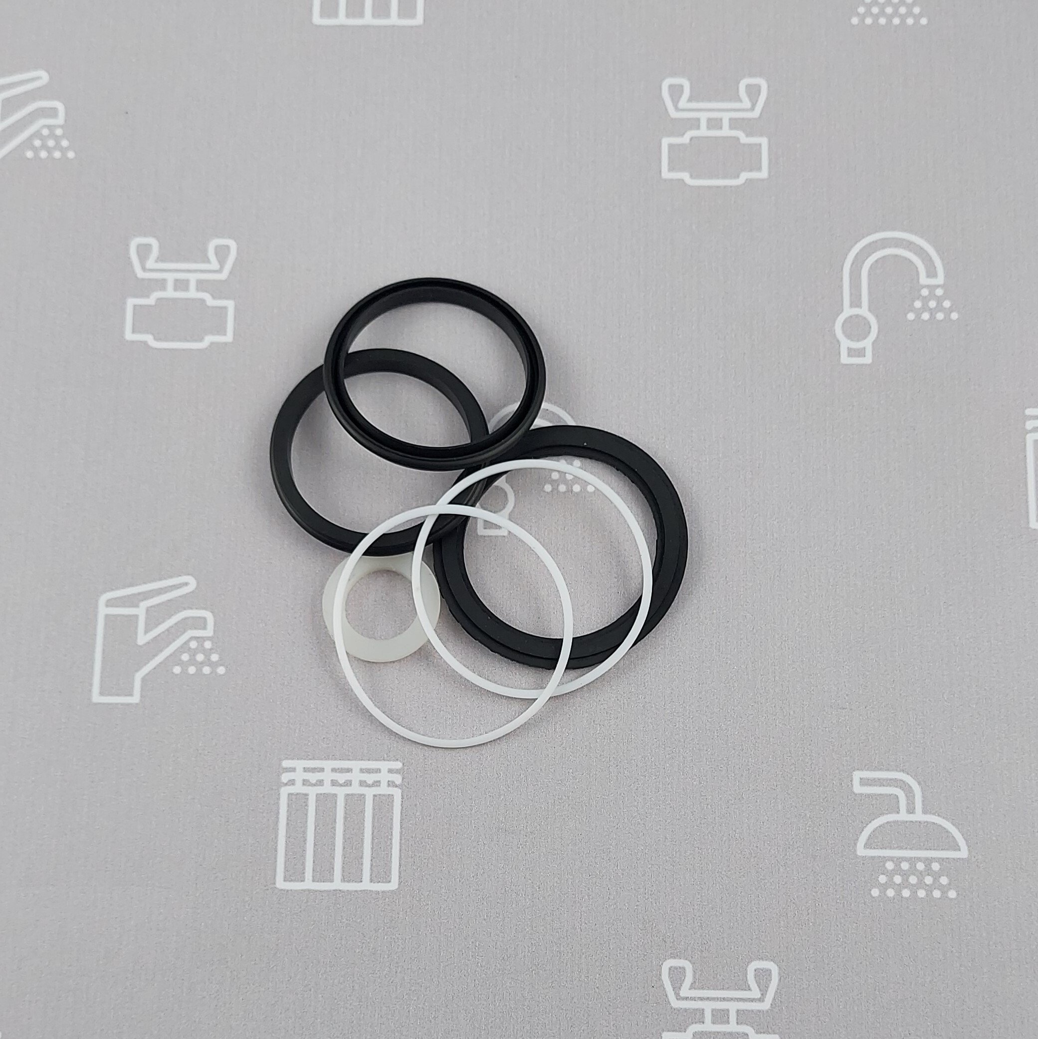 Aptel ZESTAW USZCZELEK NR 7 DO BATERII TOPAZ, ALBIT UMYWLKA I ZLEW // KFA.884-211-87