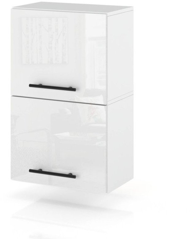 Szafka Kuchenna Wisząca Klapowa Modułowa 40cm Spremium Biały Połysk