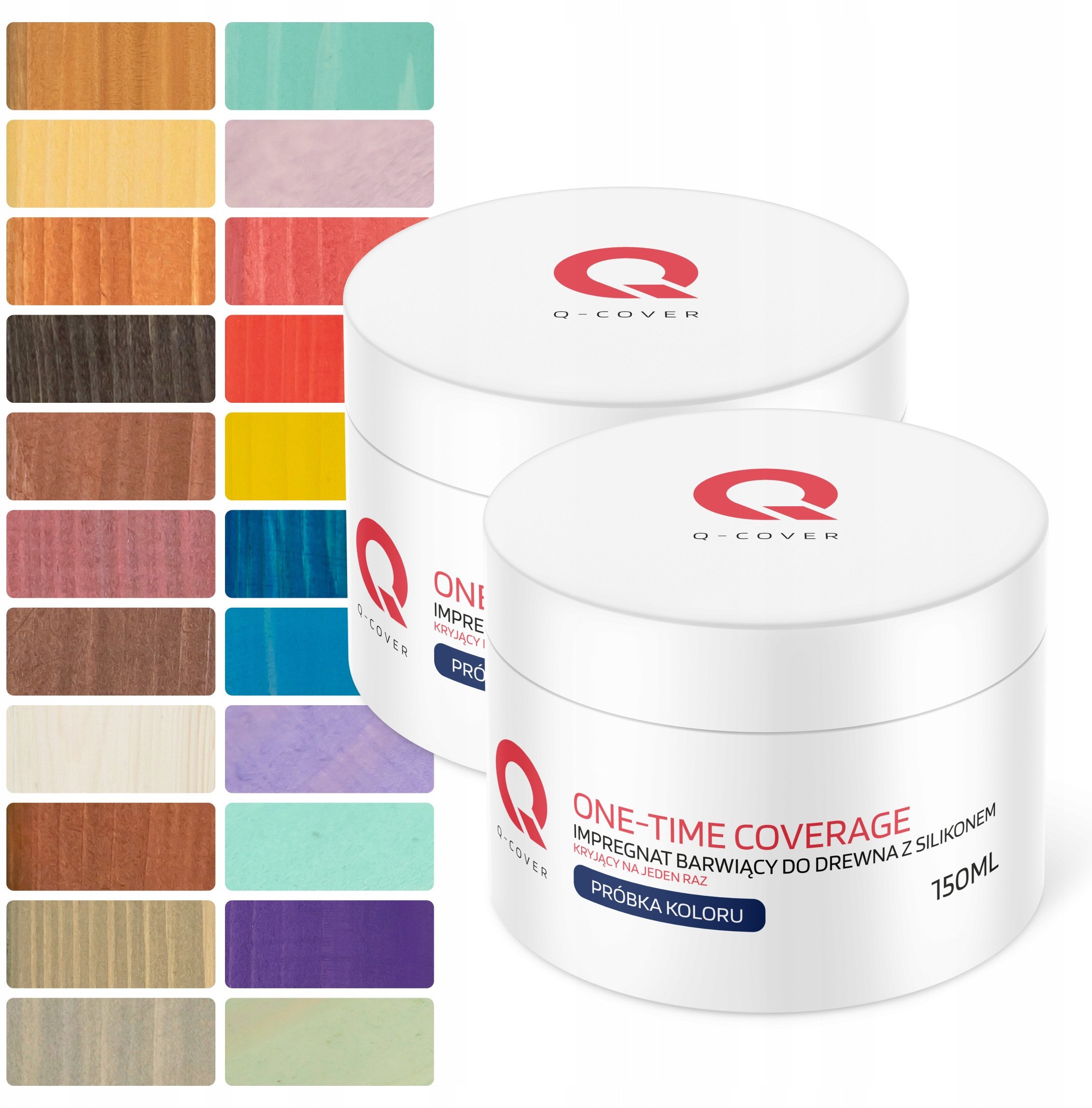 Q-COVER IMPREGNATU DO DREWNA KRYJĄCEGO NA JEDEN RAZ SILIKONOWY SILIKON 150ml