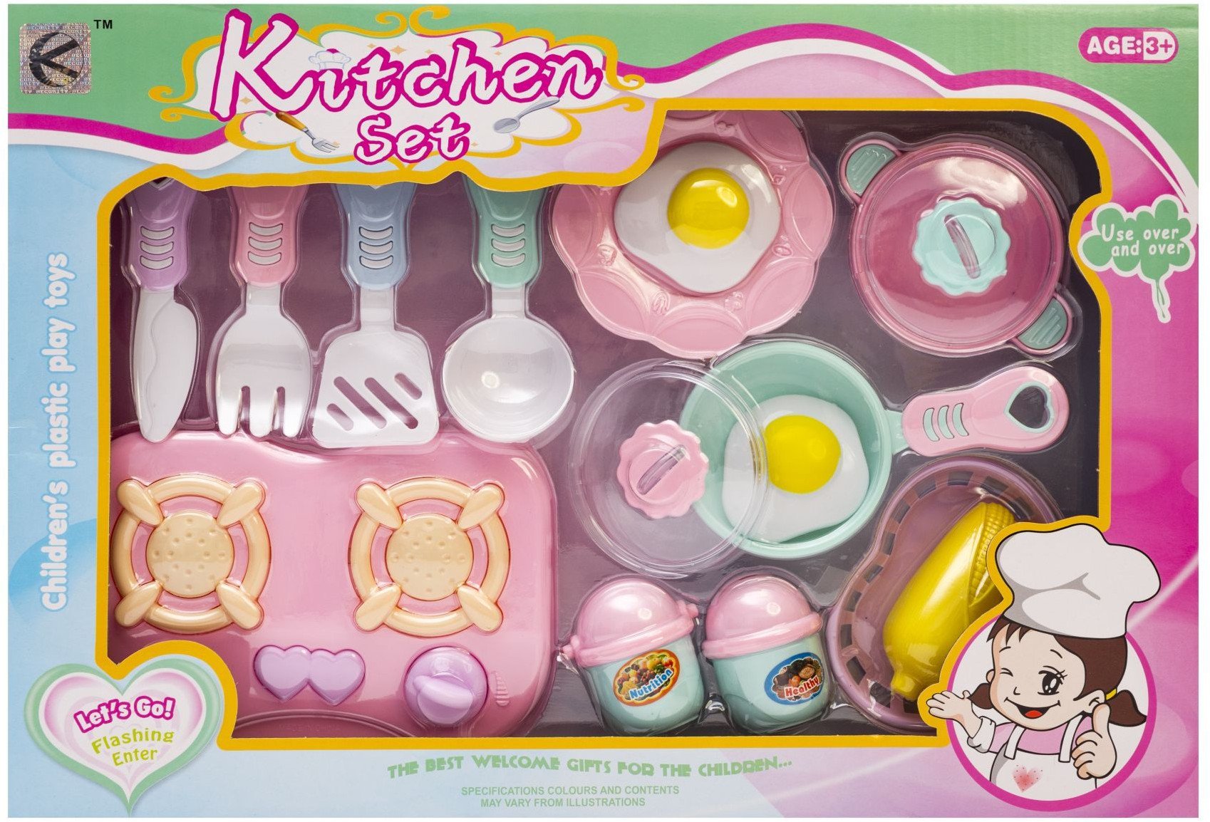 Zestaw kuchenny - 16 elementów