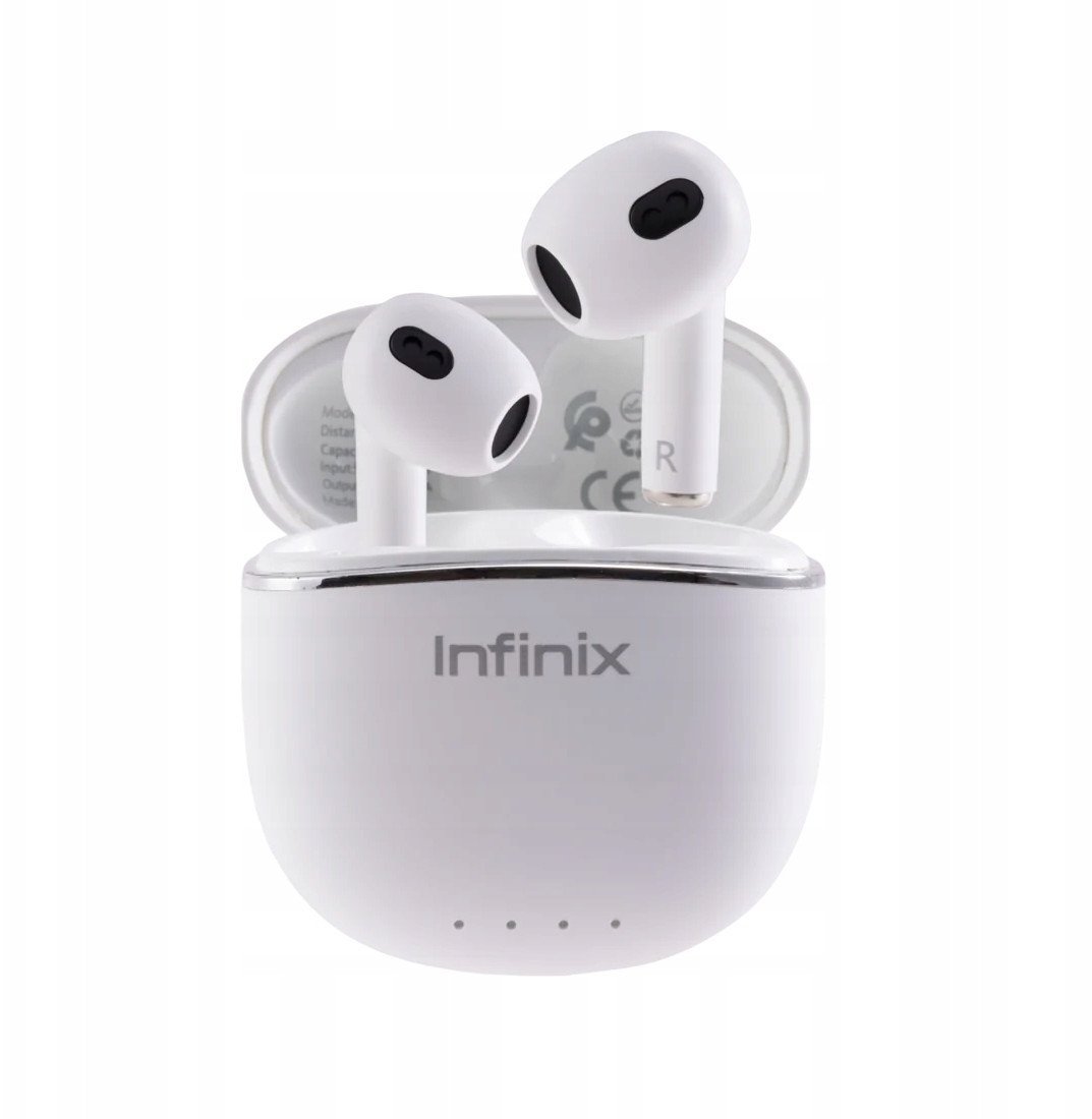 Słuchawki Infinix Słuchawki douszne Infinix Buds Lite XE23 białe