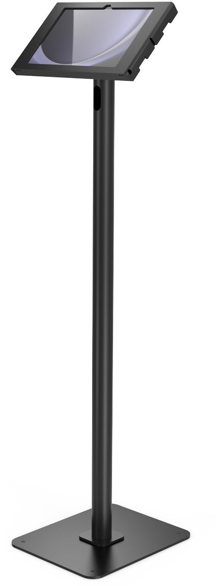 Stojak Compulocks Stander-Kit odsłonięta kamera przednia/tylna i czujniki do tabletu zablokowany wysokiej jakości aluminium czarny stojąca na podłodze