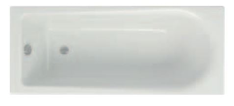 Wanna Cersanit Flavia prostokątna 170 x 70cm (S301-107)
