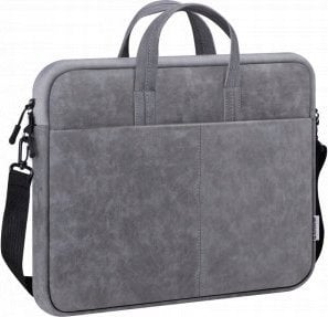 Torba Defender TORBA SOLID LEATHER szary 15,6 26088
