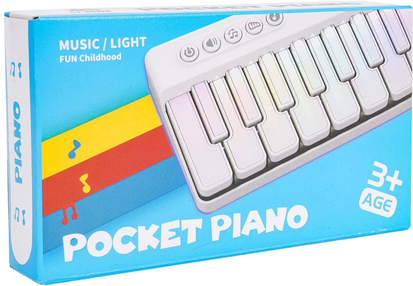 NoboKids Mata Muzyczna Pianinko Czarne