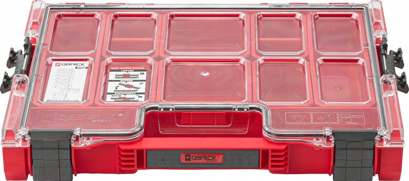 Qbrick Pro small magazine 200 Red