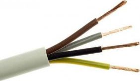 OWY 4x1,5mm2, 300/500V, biały (OWY4X1,5)