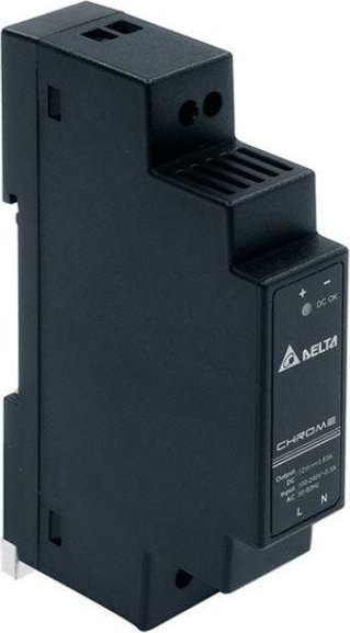 Qoltec DELTA CHROME zasilacz na szynę DIN 12V 0,83A 10W