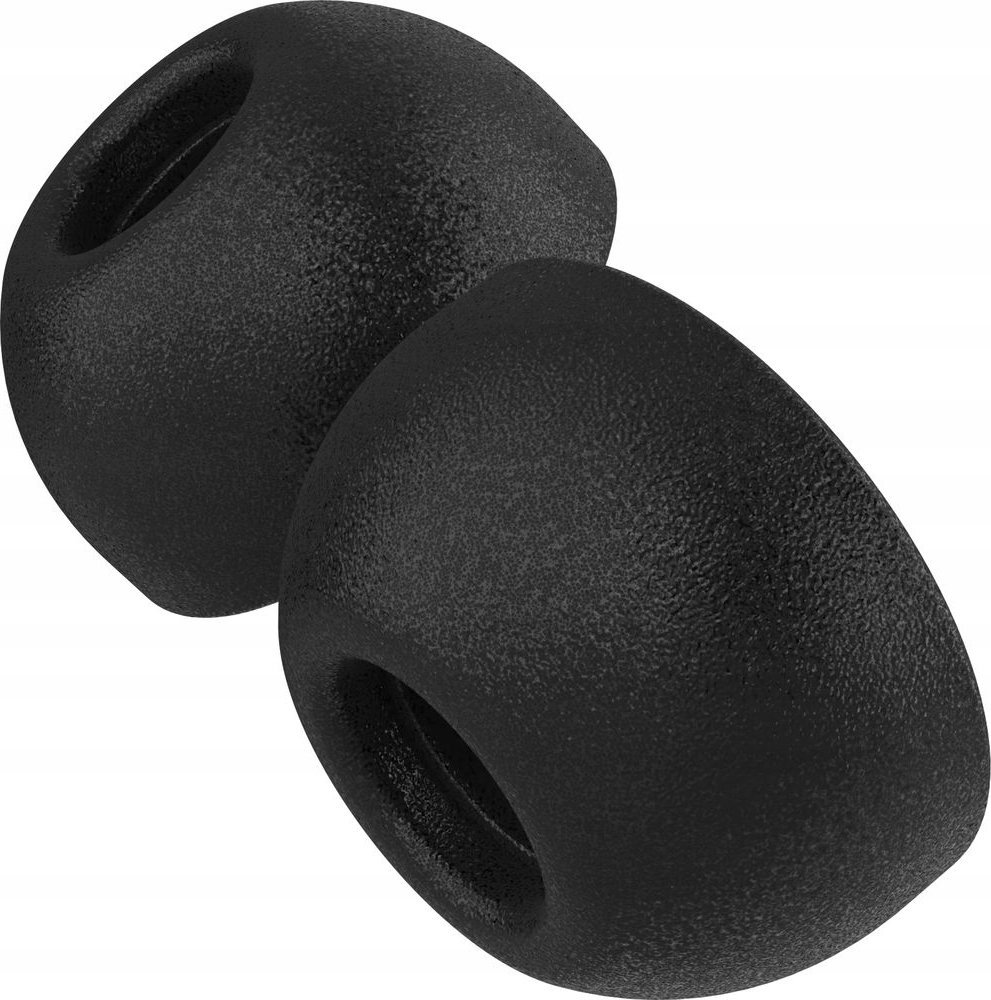 Fixed Fixed Plugs Pro, 2 sets, size S | Plugs | Apple | Airpods Pro/Pro 2 | Foam | Black