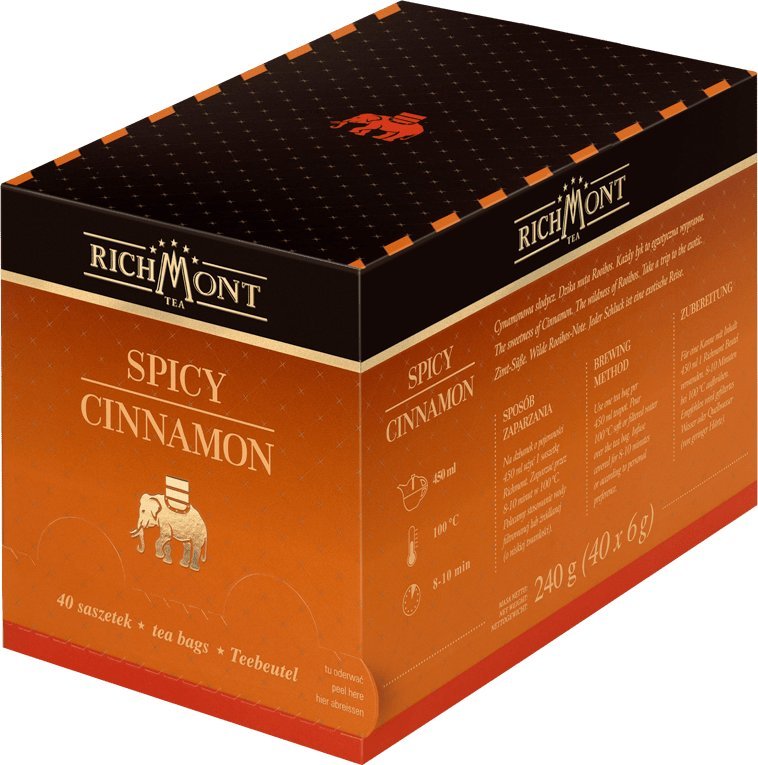 Richmont Herbata Spicy Cinnamon 40 saszetek