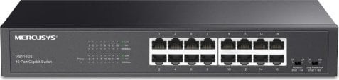 MERCUSYS switch MS116GS (16xGbE, fanless)