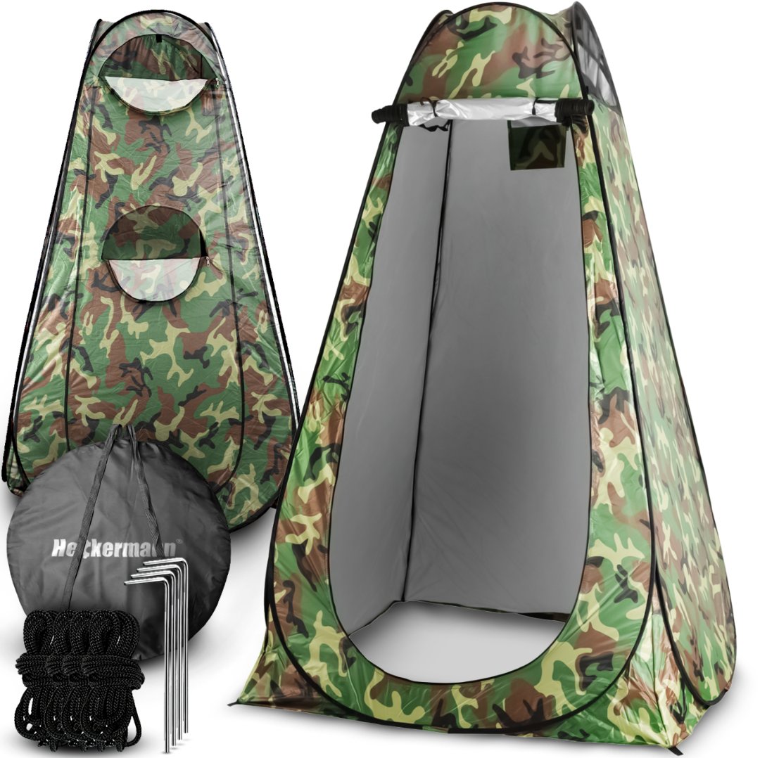 Heckermann Namiot plażowy przebieralnia turystyczna przenośna toaleta kemping Moro 120cm