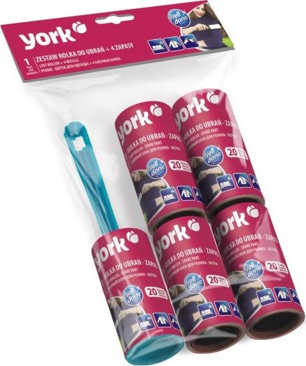 York Wałek do czyszczenia ubrań+4 wkłady