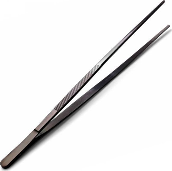 Hendi Pęseta pinceta kuchenna uniwersalna made of stainless steel powlekana dł. 300 mm - 680131