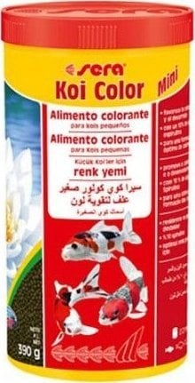 Sera Koi Color Mini 1.000 ml, granulat - pokarm postawowy dla Koi