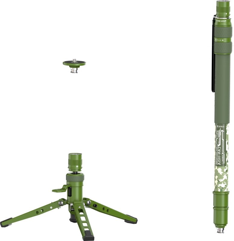 Sirui Monopod Video Set Pedal Version Camouflage CVM-145P + CT5X