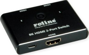 Roline Przełącznik ROLINE 8K HDMI, 2-głośnikowy