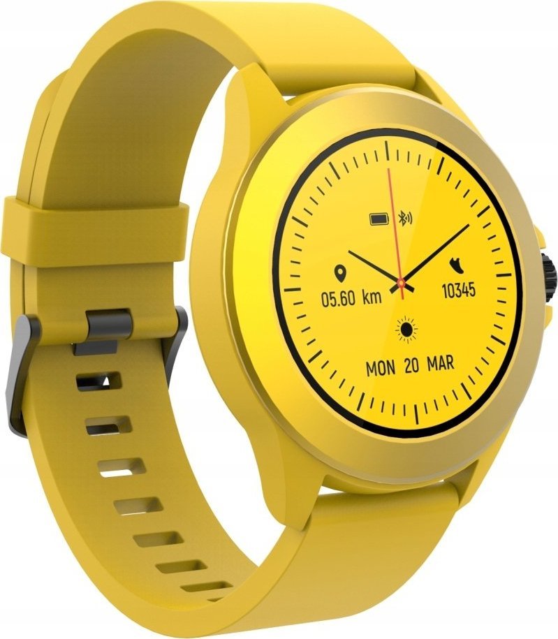 Smartwatch Forever Colorum CW-300 Żółty (GSM169751)
