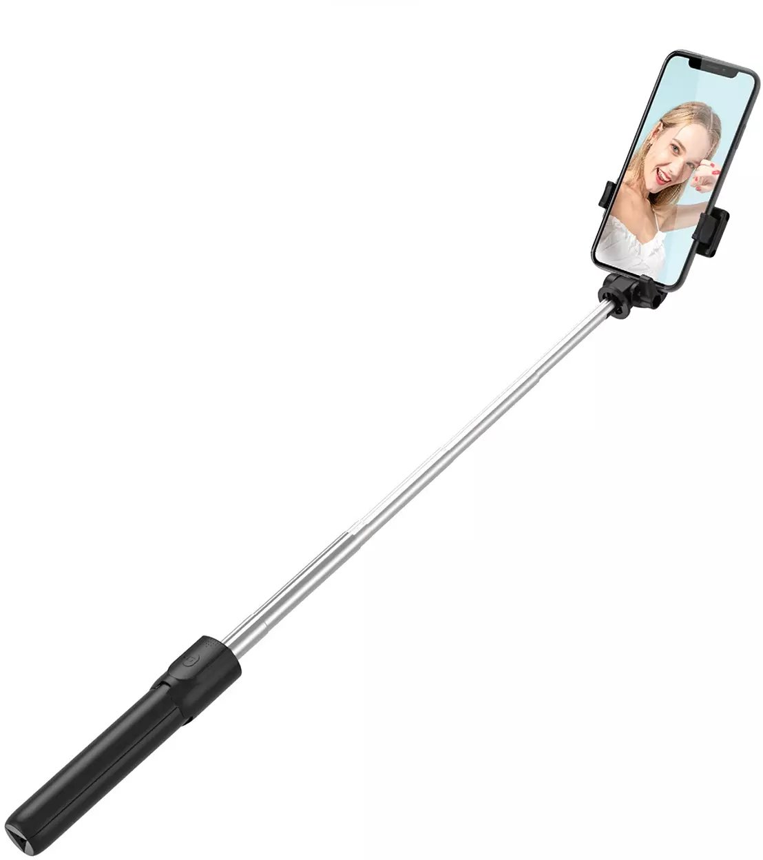 Selfie stick Dudao Selfie stick Dudao F18 1,1 m ze statywem i pilotem Bluetooth - czarny