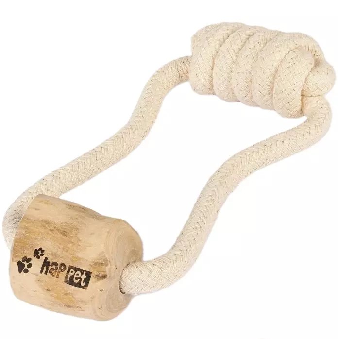 Happet Zabawka Dla Psa Szarpak + Gryzak z Kawowca 23x9cm
