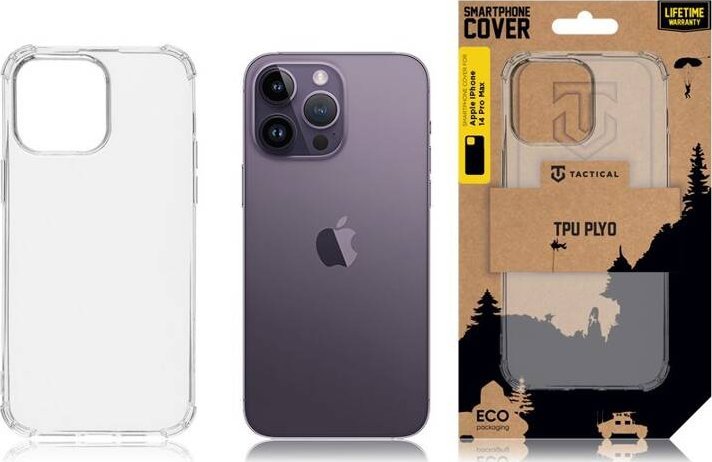 Tactical TPU Plyo Cover for Apple iPhone 14 Pro Max Transparent standard