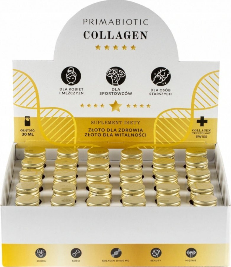 Zdjęcia - Witaminy i składniki mineralne Primabiotic Collagen Primabiotic 30 x 30ml