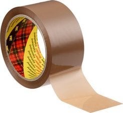 Tesa PET-Packband masa klejąca z gumy 132m:50mm 6Stk. brązowy