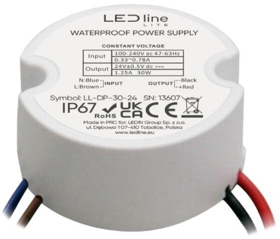 Zasilacz Eaton Do skrzynki połączeniowej 24 V 30 W IP67 LITE (LL-DP-30-24)
