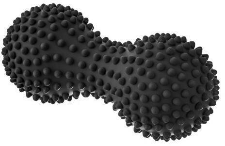 Tullo Wałek do masażu duoball czarny 15,5cm