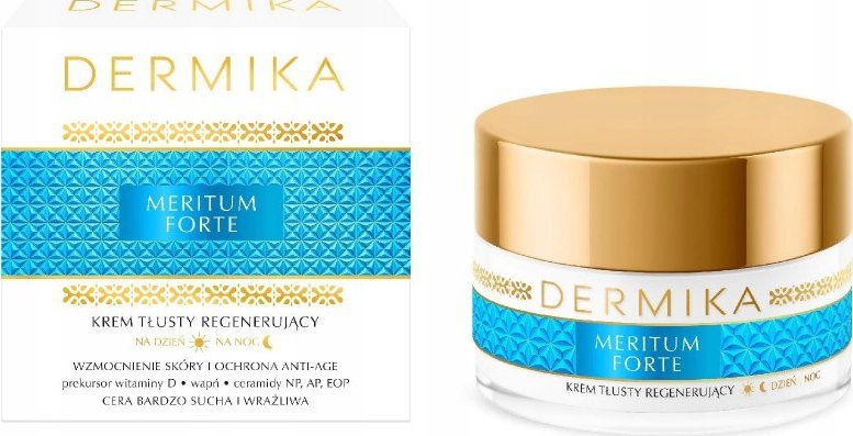 Dermika Meritum Forte Krem tłusty regenerujący na dzień i noc 50ml