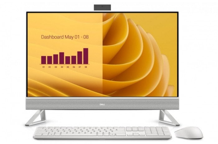 Komputer Dell 27 All-in-One EC27250 Win11Pro 7-150U/32GB/1TB/27.0 FHD Touch/Intel Graphics/Cam/WLAN + BT/Backlit Kb/3Y ProSupport
