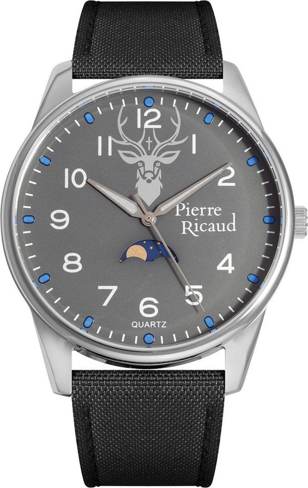 Zegarek Pierre Ricaud Zegarek męski Pierre Ricaud P60037.5227QF czarny