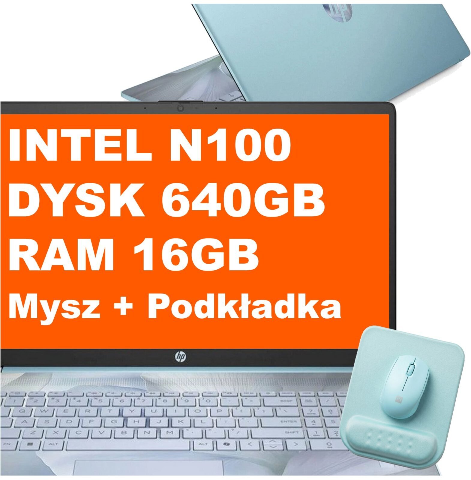 HP 17-cn3165ds Intel N100 / 16GB / 640GB / W11 (BS6W6UA)